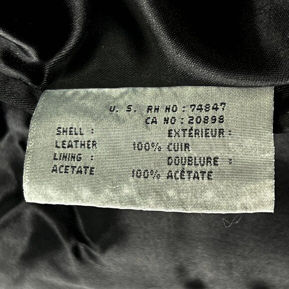 Marc New York Andrew Marc Vintage Soft Leather Double-Breasted Jacket Size S - Picture 9 of 11